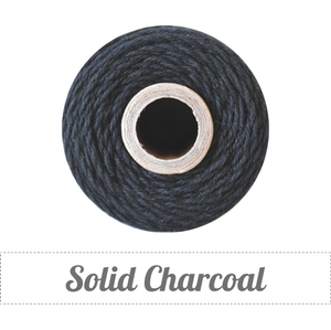 charcoal twine