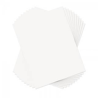 Sizzix® Paper Leather Sheets – 8 1/2″ x 11″ White, 10 Pack