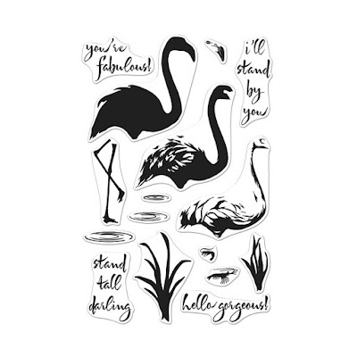 Hero Arts Color Layering Flamingos