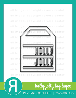 holly jolly tag layer