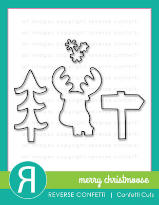 merry christmoose confetti cuts