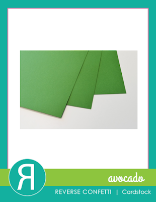 avocado cardstock