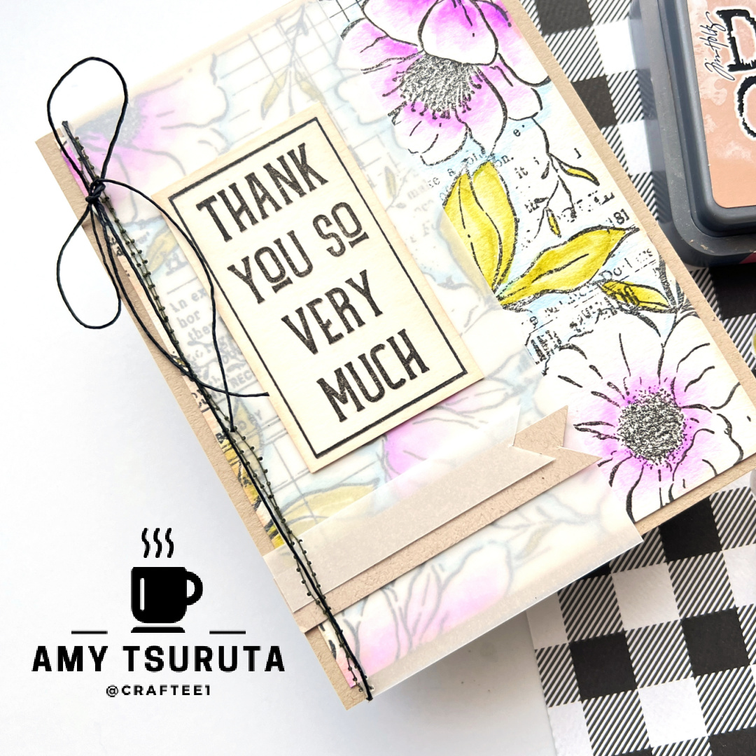 Thank you so very much | Unity Stamp Co – Tsuruta Designs